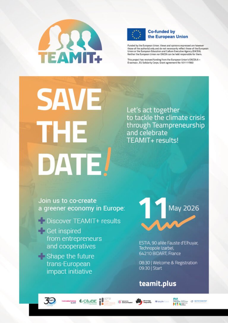 Teamit Animation TEAMIT+ Final Event: Celebrating the project’s results – TEAMIT+